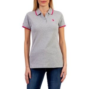 NWT Women’s Size Small U.S. POLO ASSN Short-sleeve Polo Shirt Logo Embroidered